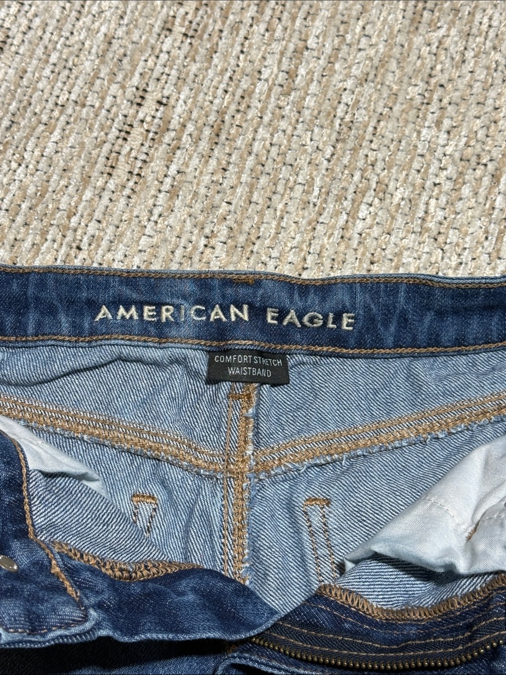 American Eagle Blue Jean Shorts. - Picture 8 of 15
